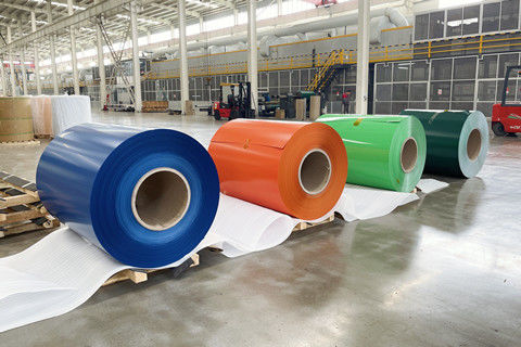 A3105 H16 bobinas de aluminio recubiertas de color bobina PPAL 0,68x1220 mm