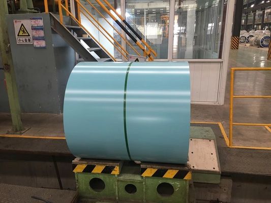 AZ 120 PVDF Prepintado de acero Alucinante de la bobina del sistema de color RAL de Nippon