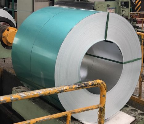 AZ40 0,40*910 Color verde AFP Acero galvalume para tejas de techo recubiertas de piedra 55% Hojas de bobina de acero alucinado Z30-150g/m2
