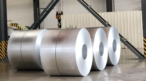 Az150 ASTM Construcción de aluminio bobinas de zinc de cubierta de la hoja anti-dedo Dx51d+Az zincalume