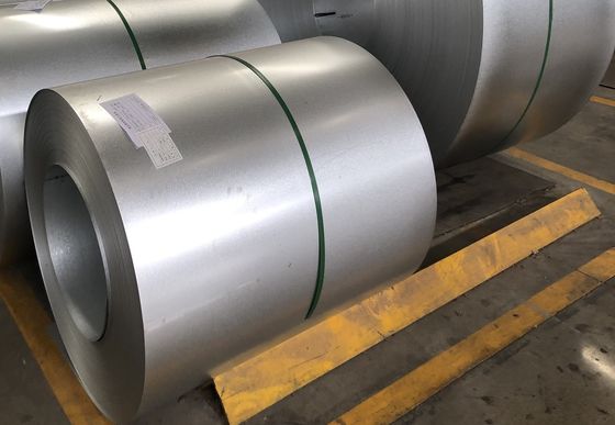 Az150 G550 55% de Alucinato Galvalume Bobina de acero ASTM A792 G550 22/24/26/30/35 Medidor