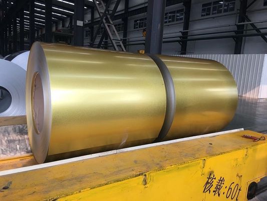 0.65x1000mm bobina de acero galvanizado AZ110 laminado de chapa de metal galvanizado para pared insonorizada
