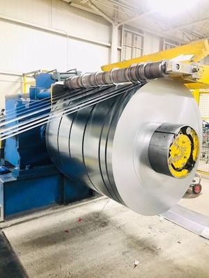 G90 0,75 mm de corte de bobinas de acero con galvanizado DX51D/G550