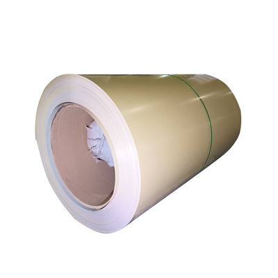 RAL1015 Rollo de aluminio de marfil ligero HDP 3003H26 de grado Rollo de aluminio pre-pintado PVDF