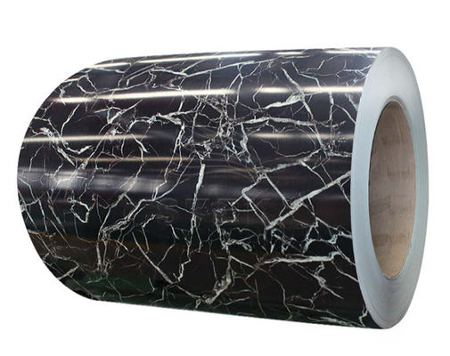 1.0mm Grano de mármol Impresión de color revestido bobina bobina de acero galvanizado S320GD