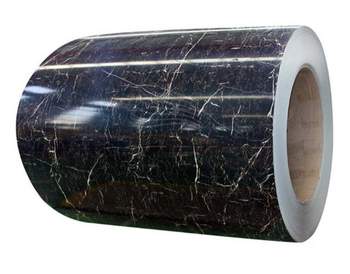 JIS G3321 0,85 mm Grano de mármol PPGI PPGL Coil recubrimiento HDP