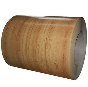 Impresión en color con recubrimiento de HDP, bobina de madera de grano, hoja de bobina PPGI
