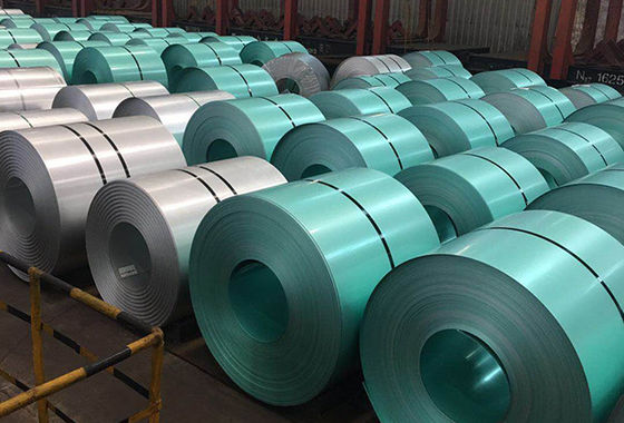 ASTM A792 SS50 acero estructural bobinas de acero alucinado cromado sin descascar