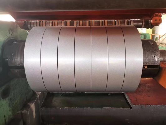 G550/SGC570 Acero alucinado Galvalume Sliced Steel Coil 0,95*168mm AZ150 Tratamiento AFP