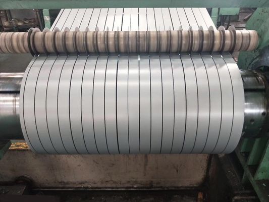 JIS G3302 GB/T251B Gl/Gi Cintas de acero de corte Cintas de acero de aluminio Galvalume 0,35mm*168mm