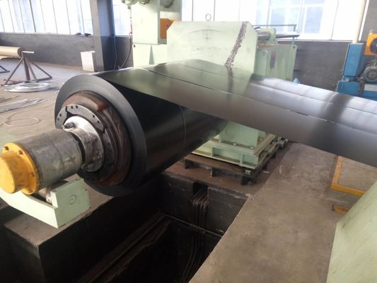 RMP RAL9005 Rollo de banda de acero galvanizado negro AZ80 25/7 Micrón