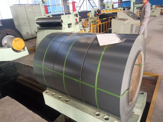 RAL8014 bobina de aluminio recubierta de color bronce utilizada para canaletas y tuberías PE RMP marrón