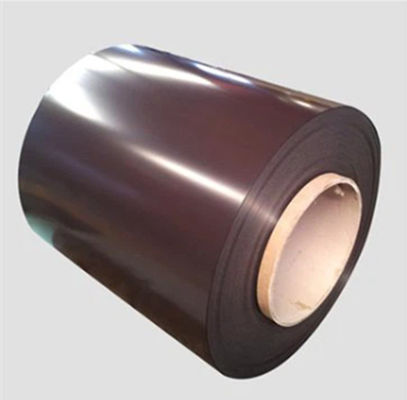 Z225 PPGI bobina de hojas recubiertas de color marrón HDP DX51D para revestimiento o techado