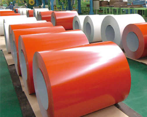 Acero galvanizado pre-pintado Z150 PPGI bobina de acero HDP poliéster de alta durabilidad 20 años de garantía DX51D para paneles de pared metálicos
