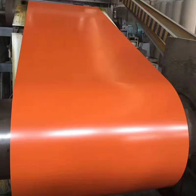 Color Ral PPGL PE SMP PVDF Material de construcción metálico bobinas recubiertas de color Brillante Matt Alta luz de la superficie de filmación Dx52D PPGI