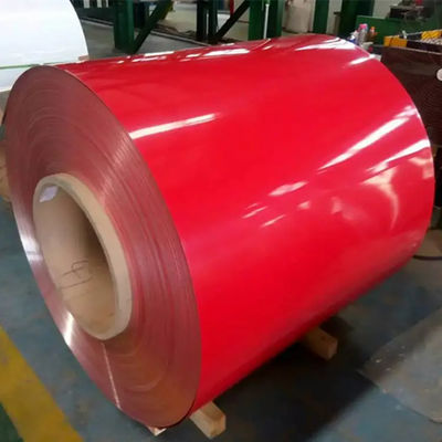 Dx51d SGCC PPGI Coil de acero galvanizado prepintado con revestimiento de color para material de techado