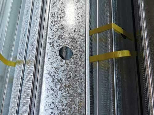 Z90 GI Purlin C-Profile Canal Casa de acero ligero Regular Spangle bobinas de chapa de acero galvanizado G550 SGC570