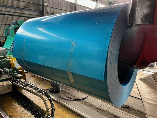 55% Alucinc Azul AFP Acero Galvalume Acero estructural S550GD AZ150 Casa de acero con marco 50 años de garantía