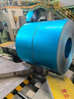 Material de techado ASTM A792m Metal sumergido en caliente Antihuellas Galvalume Acero Dx51d Az275 Alu Zinc Coated Az150 Afp