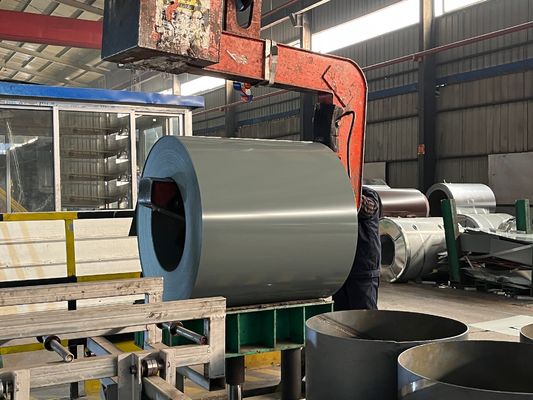 Industria de la construcción, techos estructurales con revestimiento AZ de color PPGI/PPGL/Ppal/Gi/Gl/Hoja/Cole/Plata/Panel/Lista/Rollo
