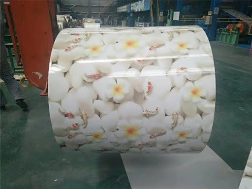 Acero impreso con patrón en relieve Z70 0.55*1200mm Usado para tableros de electrodomésticos