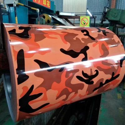 Estándares de Europa 0,35 * 1250mm Prepintado de metal 3D bobina de acero de madera para cercas bobina de color recubierta de impresión 40-275G/M2