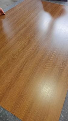PCM PVDF bobina de aluminio de grano de madera 3003H24 bobina de color de impresión bobina de revestimiento de color de impresión