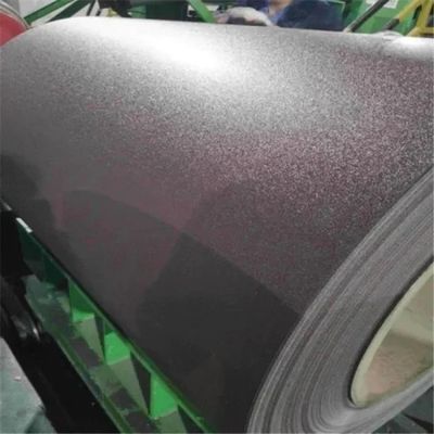 Z180 PPGI Acero HDP arrugado 40 años de garantía 1040/1250mm Matt Cubierta de acero texturizado Pintado Techo de acero galvanizado