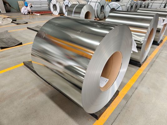 Revestimiento en rodillos de placas de estaño Aerosol Productos de lata de estaño de la placa de estaño Electrolítico bobinas BA T4 2.8/2.8 Alta resistencia