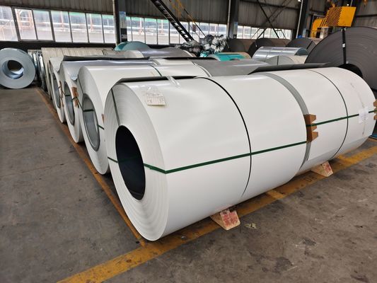 RAL9002 bobina de acero blanco utilizada para puertas rodantes pintadas Z100 bobinas galvanizadas tiras