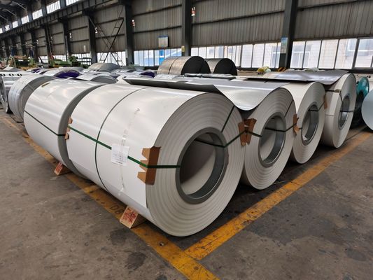 AZ150 Alucinc Galvalumed Color Coated Steel Coil - Personalizar el color 20-45 Microns revestimiento orgánico