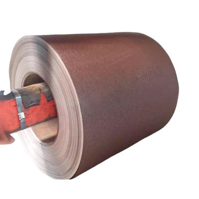 RAL3009 Óxido Rojo Rincón Matt AZ150 Panel de techo de acero pintado Tejas metálicas de acero texturizadas